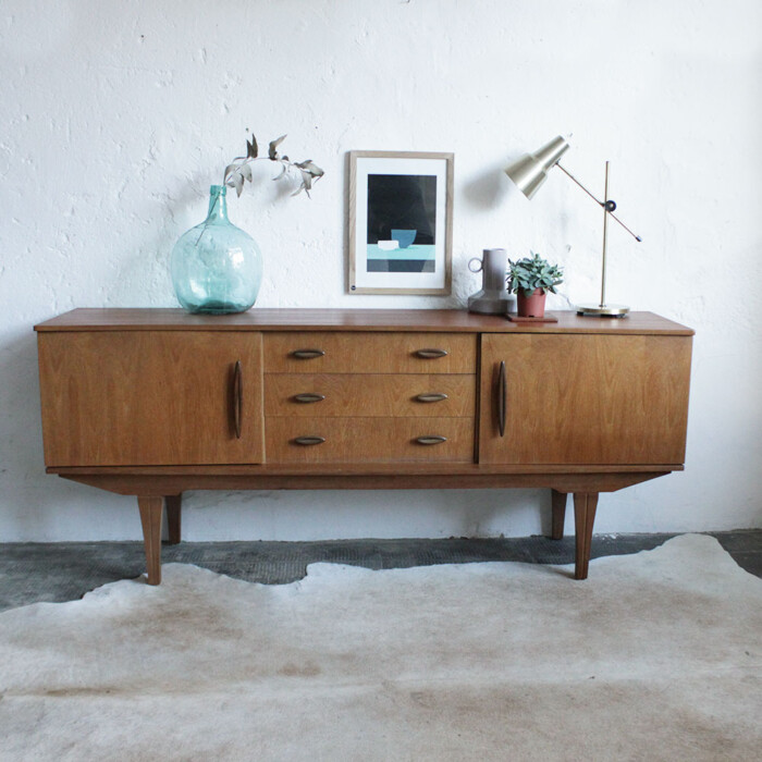 Enfilade teck scandinave vintage - F278