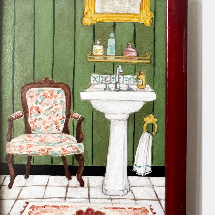 Peinture La Salle de Bain et le fauteuil – Image 4