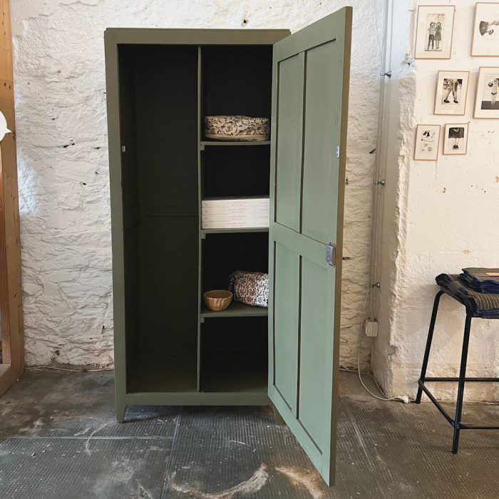 Armoire vestiaire bois Vert profond – Image 4